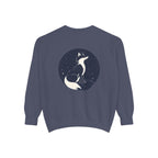 Fox Moon Sweatshirt Vintage Celestial Fox Crewneck