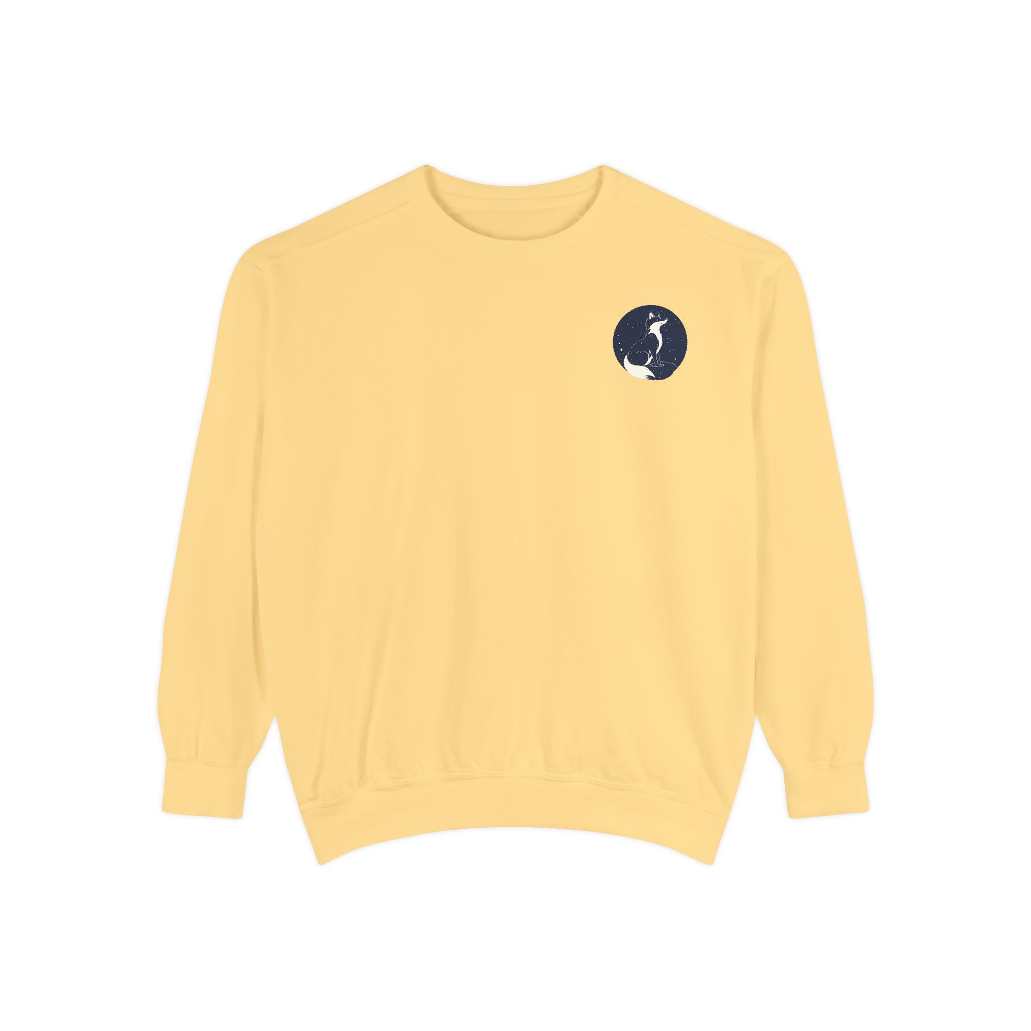 Fox Moon Sweatshirt Vintage Celestial Fox Crewneck