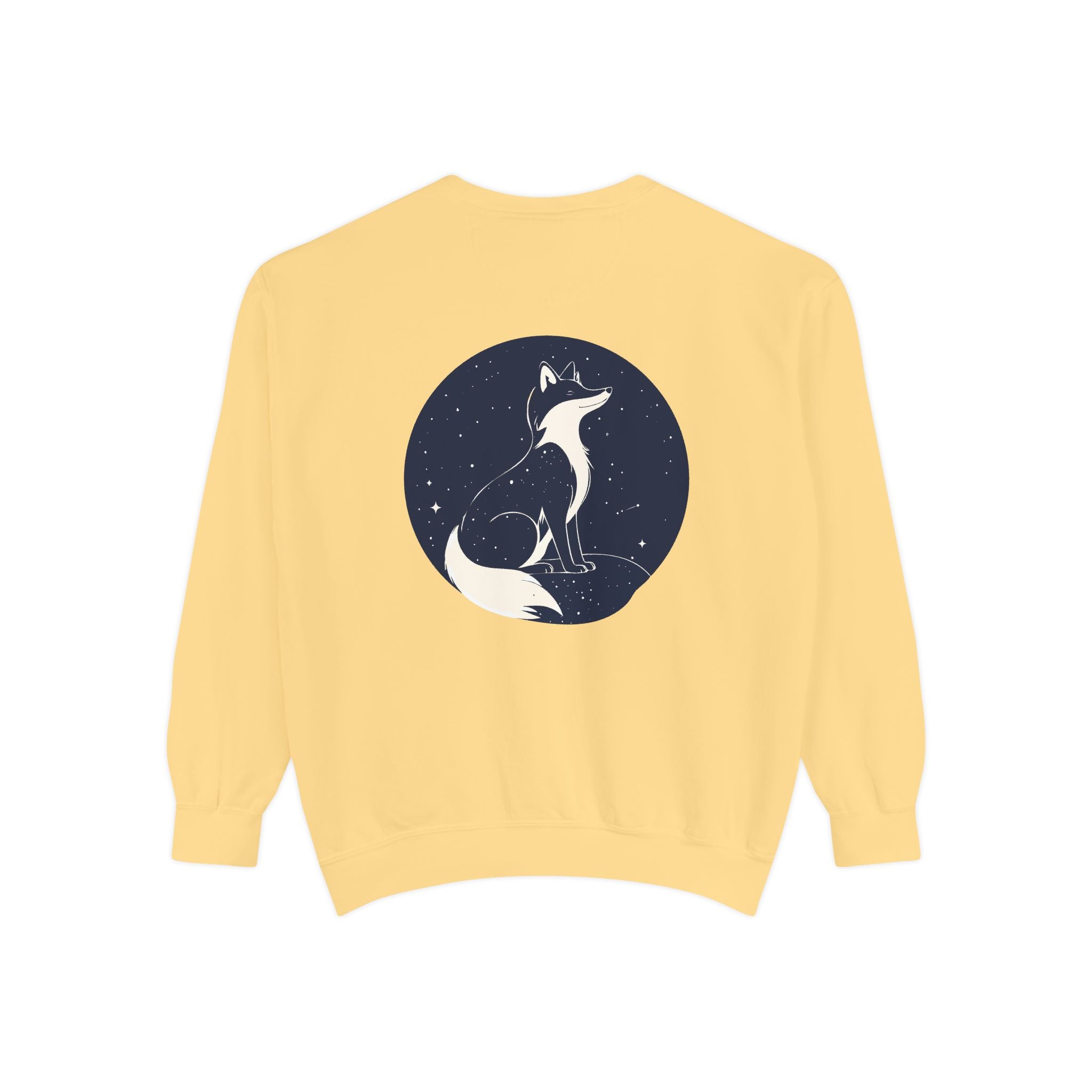 Fox Moon Sweatshirt Vintage Celestial Fox Crewneck
