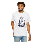 Flame Emblem T-Shirt Minimal Fire Graphic Tee