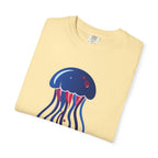 Jellyfish Graphic T-Shirt Nautical Ocean Sea Life Tee