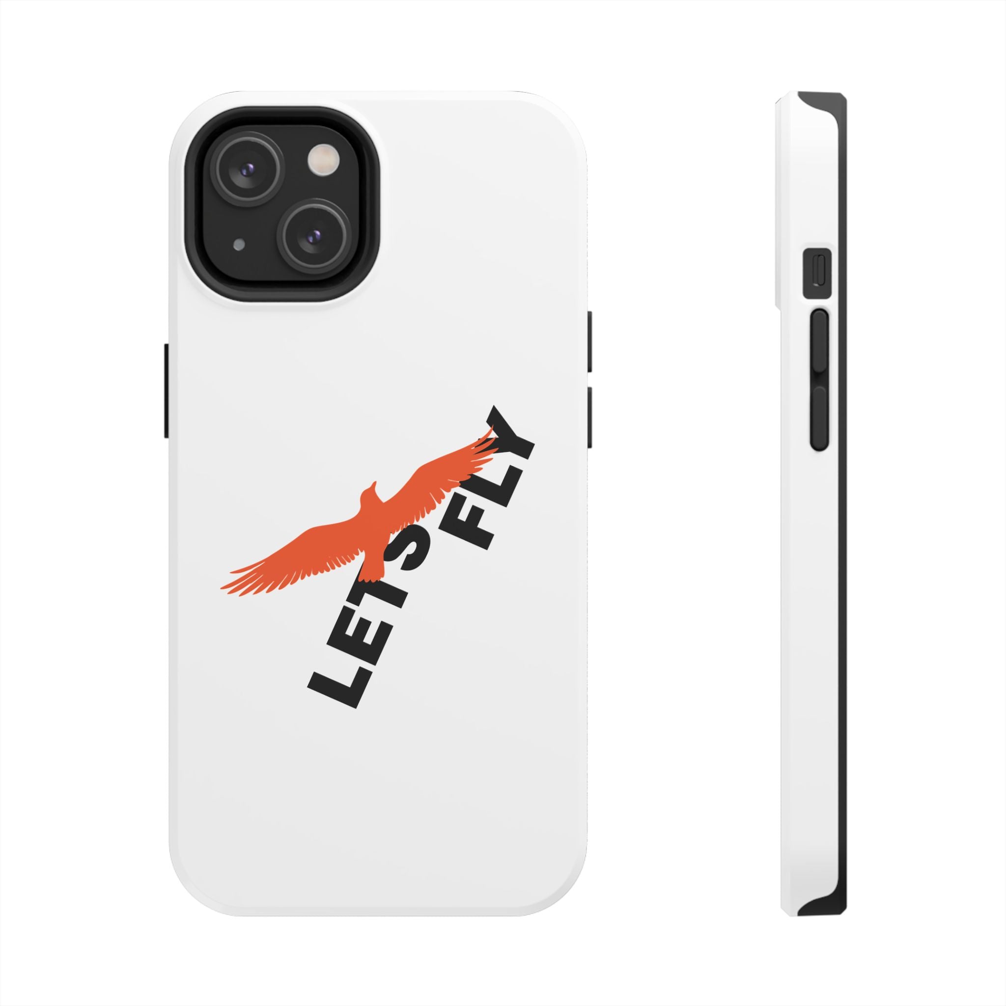 Hard Phone Case — Let’s Fly Eagle Graphic