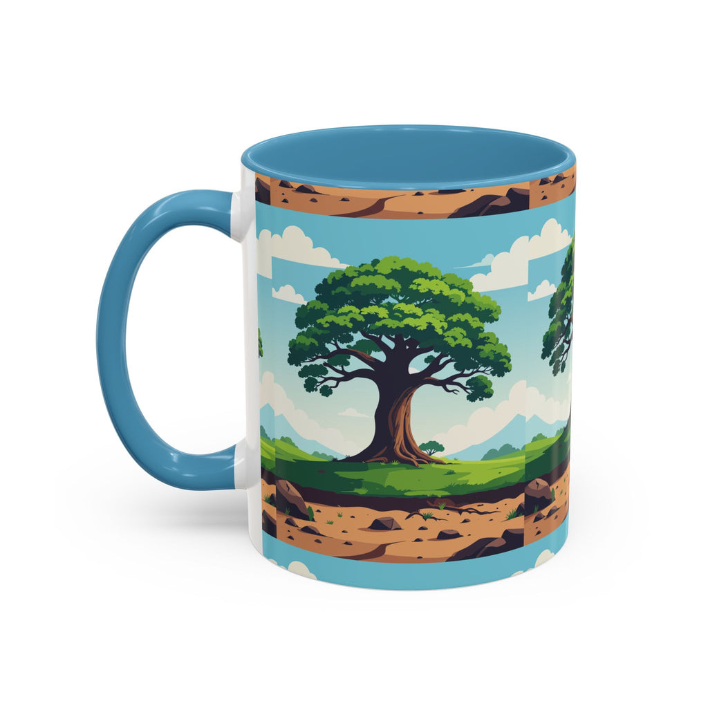 Oak Tree Scenic Accent Coffee Mug Nature Landscape 11/15oz