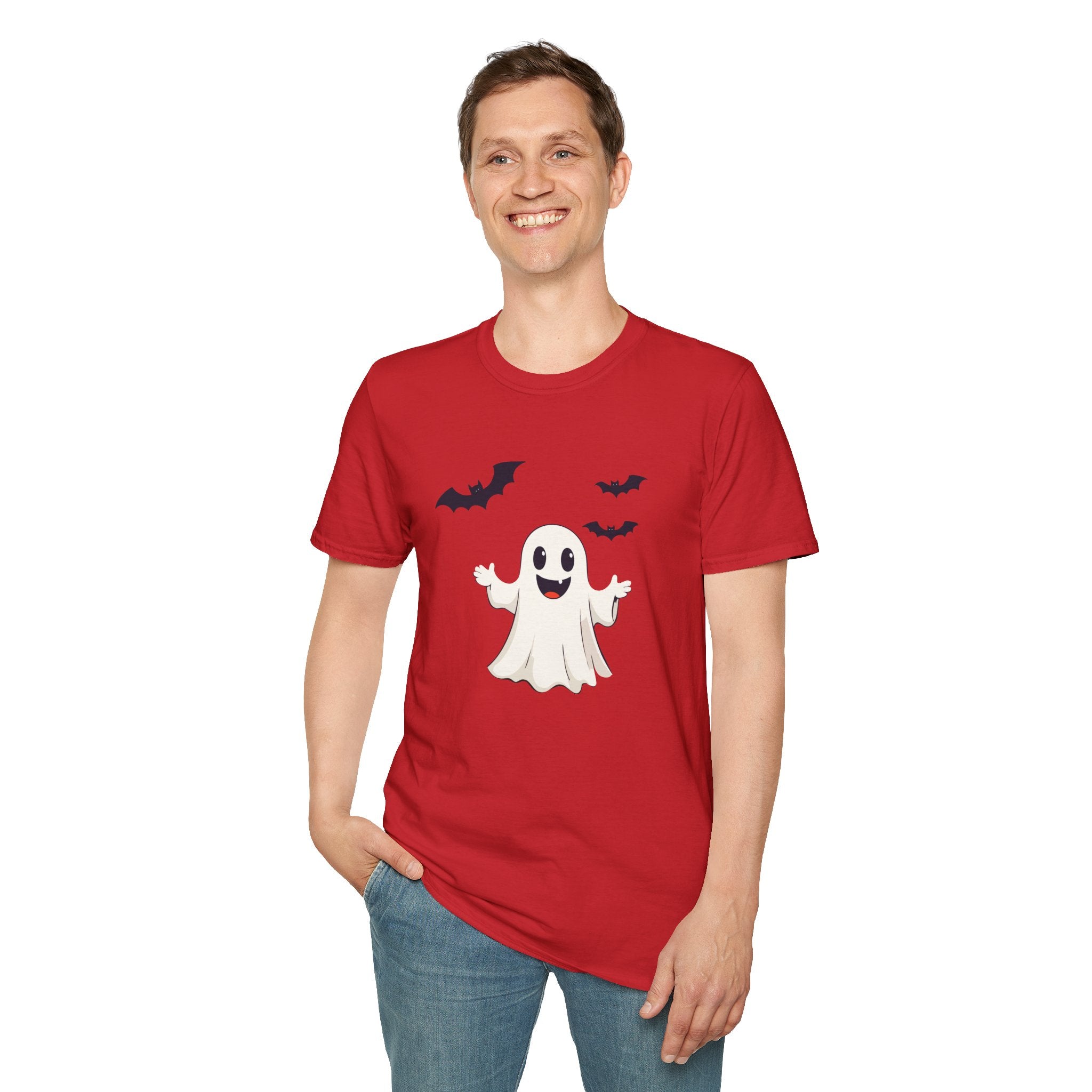 Cute 'Boo' Ghost Halloween T-Shirt