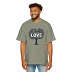 Love Tree Tee Men's Oversized Graphic T-Shirt