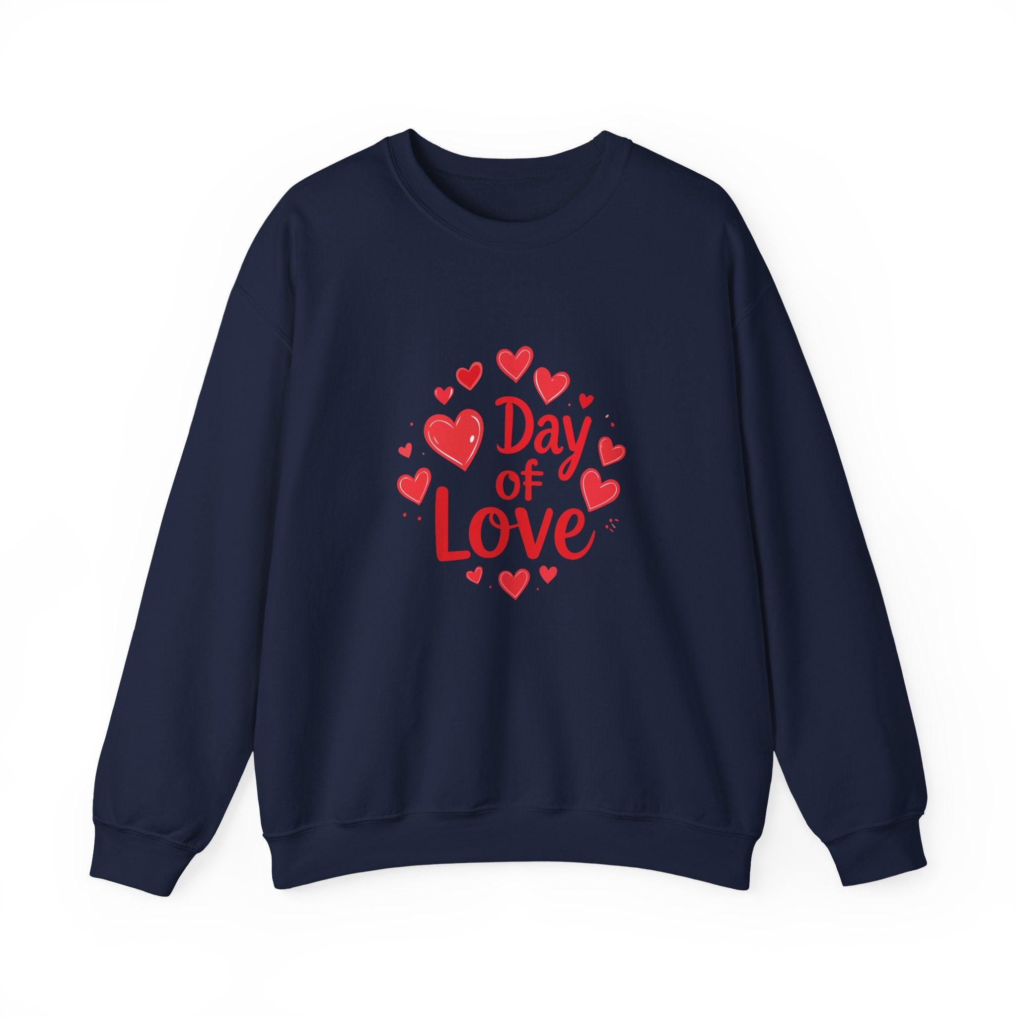 Christmas and Valentine "Day of Love" Crewneck Sweatshirt