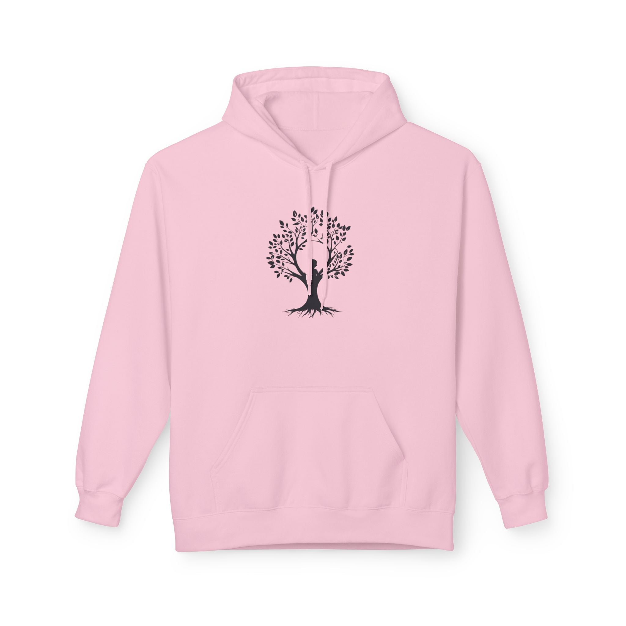 Tree of Life Hoodie Minimal Botanical Graphic Pullover