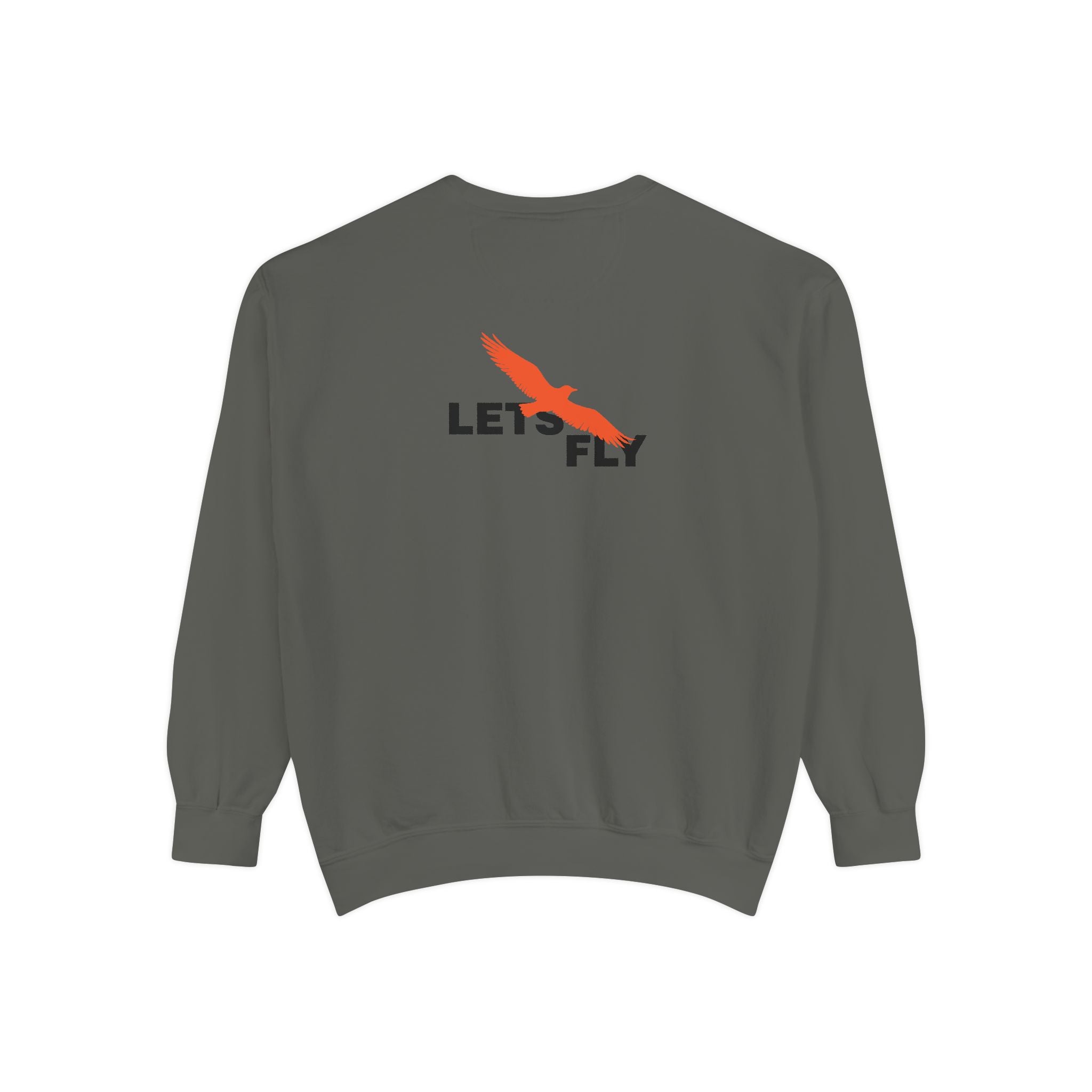 Let's Fly Sweatshirt — Graphic Bird Crewneck for Adventure Lovers