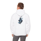 Castle Island Hoodie Floating Gothic Castle Graphic Hooded Sweatshirt