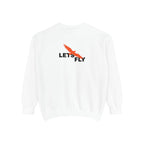 Let's Fly Sweatshirt — Graphic Bird Crewneck for Adventure Lovers