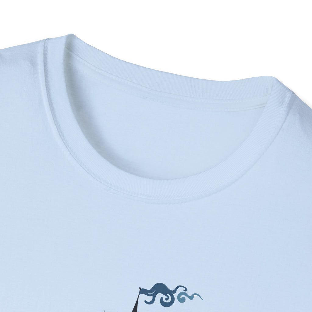 Haunted Floating Castle T-Shirt Spooky Gothic Fantasy Tee