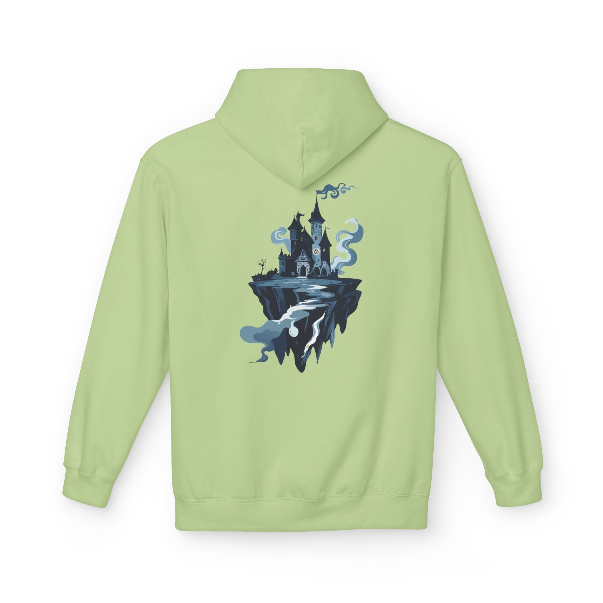 Floating Castle Hoodie Gothic Fantasy Graphic Pullover