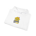 Home is Where the Paw Is Hoodie Cute Yellow Dog Shelter Rescue Sweatshirt