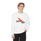 Let's Fly Sweatshirt, Graphic Bird Crewneck