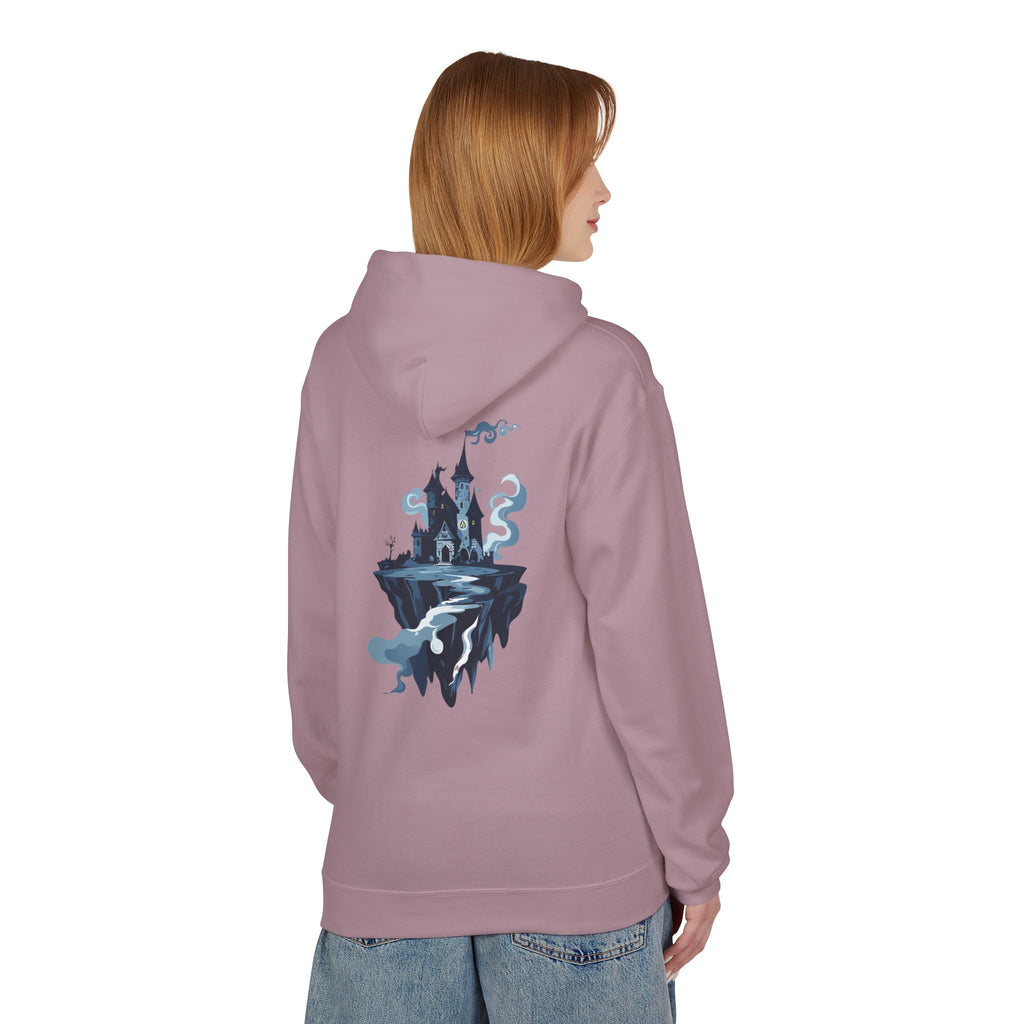 Floating Castle Hoodie Gothic Fantasy Graphic Pullover
