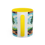 Oak Tree Scenic Accent Coffee Mug Nature Landscape 11/15oz