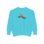 Let's Fly Sweatshirt — Graphic Bird Crewneck for Adventure Lovers
