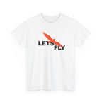 Lets Fly T-Shirt — Minimal Bird Graphic Tee