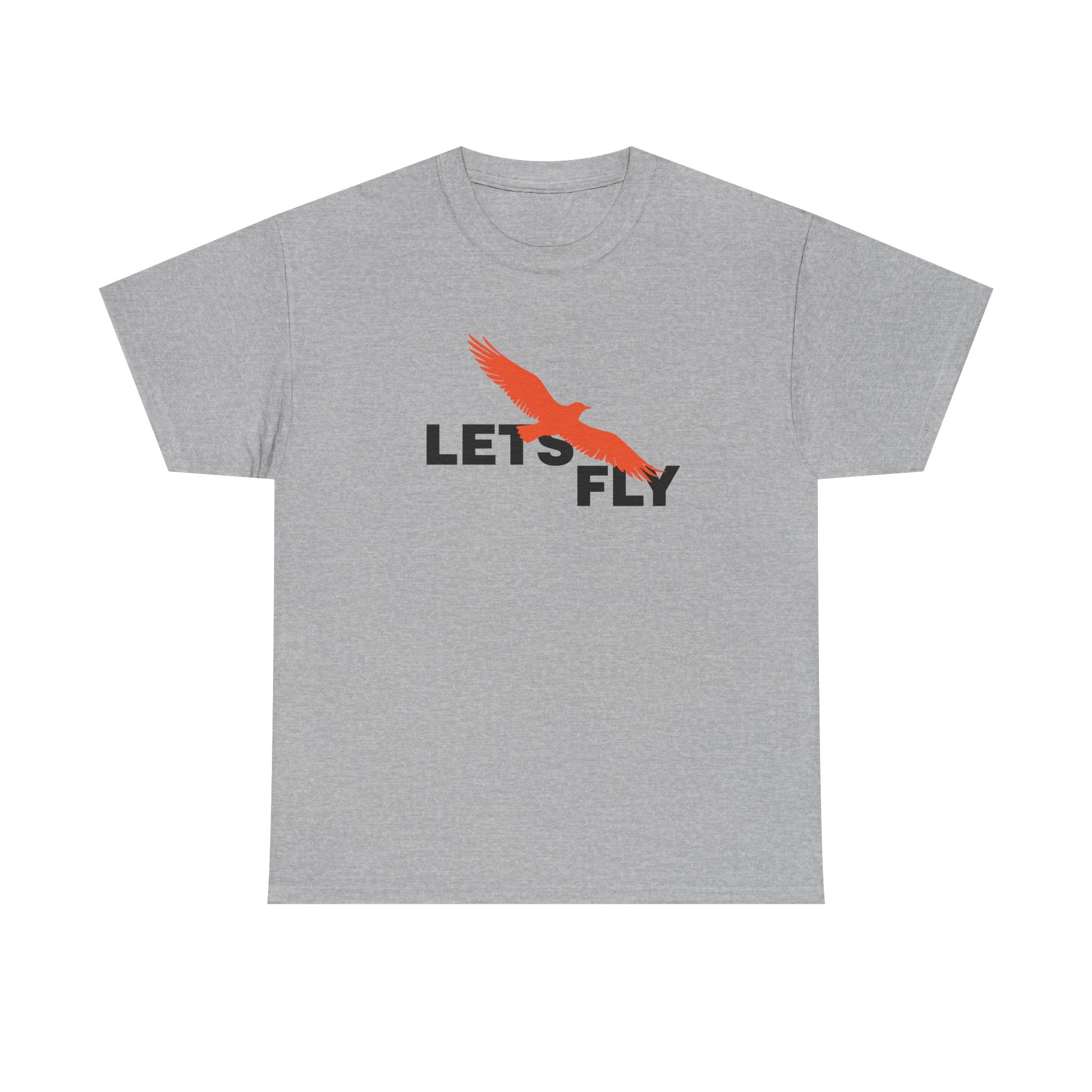 Lets Fly T-Shirt — Minimal Bird Graphic Tee