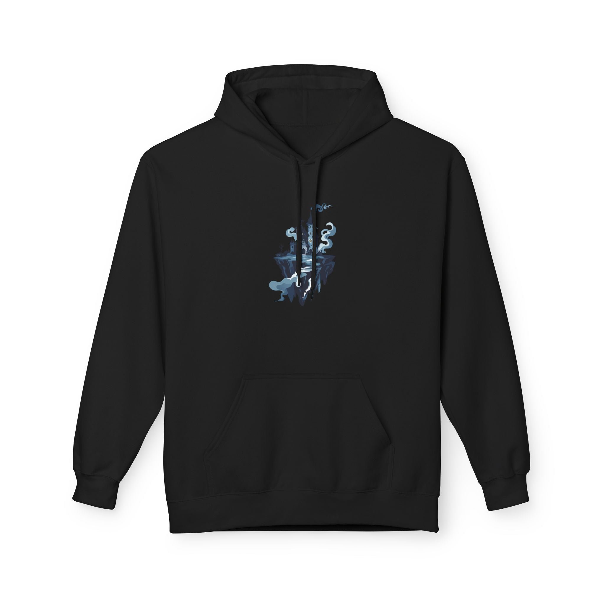 Floating Castle Hoodie Gothic Fantasy Graphic Pullover