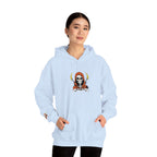 Embroidered Skull Reaper Hoodie Gothic Grim Reaper Graphic Sweatshirt