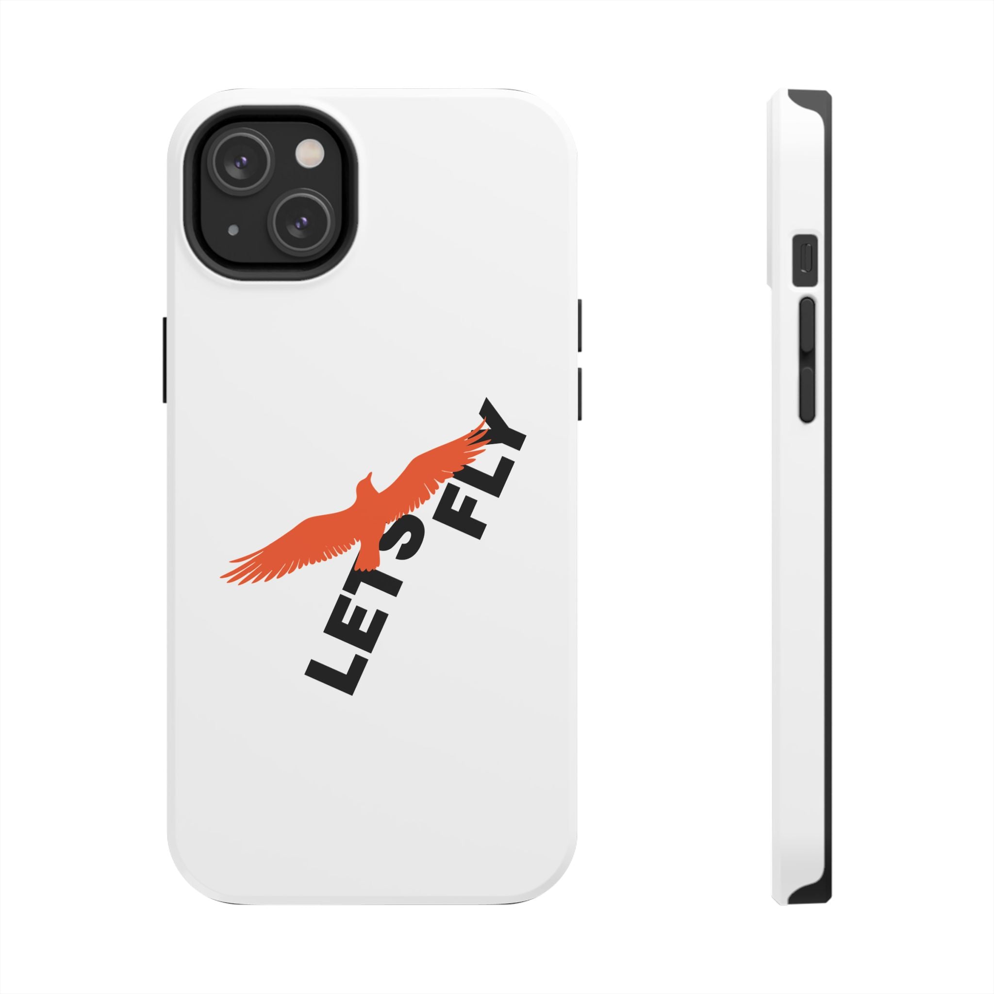 Hard Phone Case — Let’s Fly Eagle Graphic