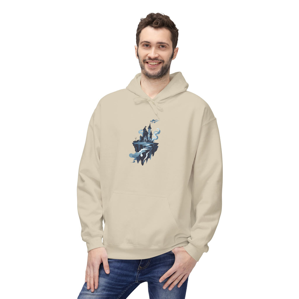 Floating Castle Hoodie Gothic Fantasy Graphic Pullover
