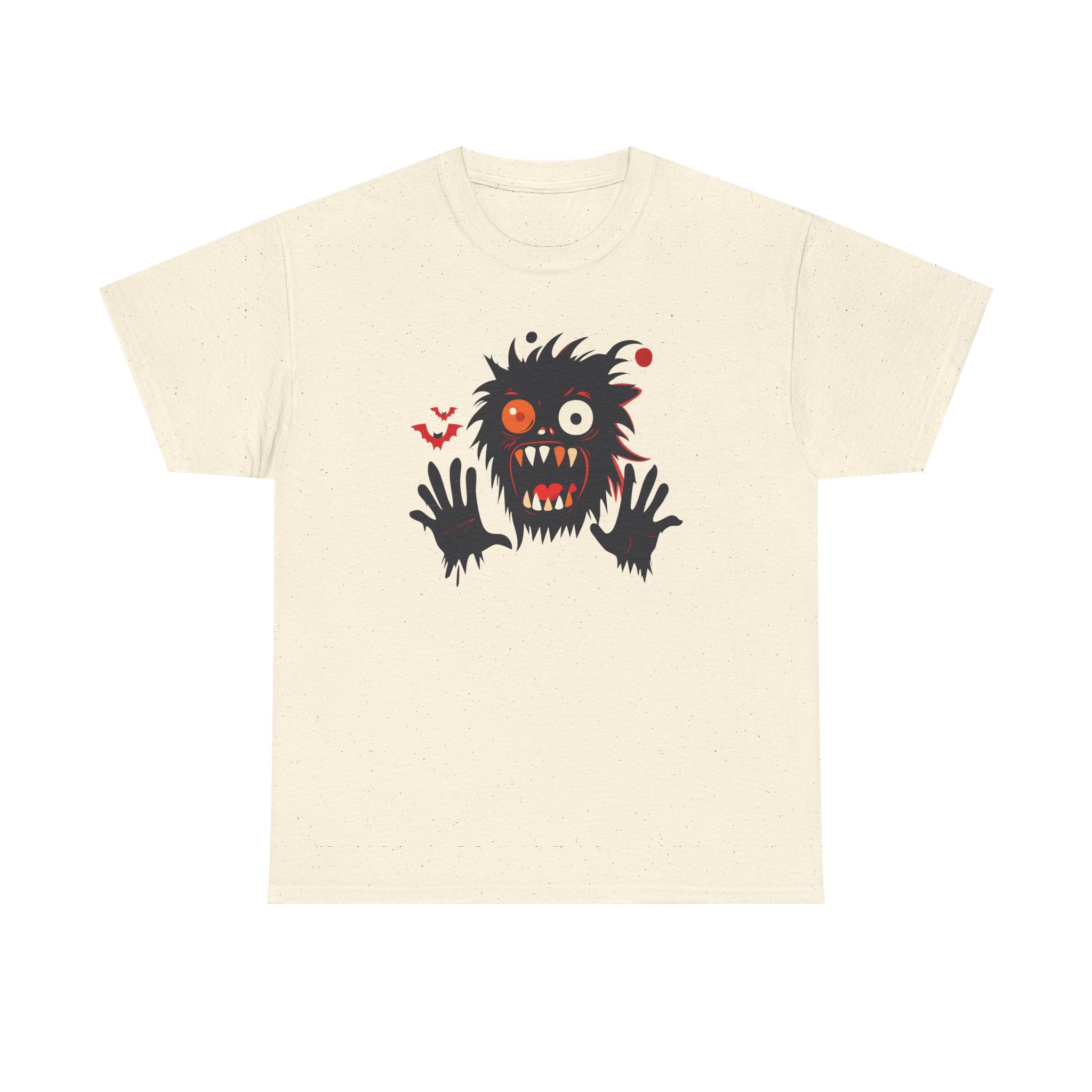 Monster Face T-Shirt Scary Creepy Graphic Tee (Halloween)