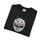 Monster Face T-Shirt Cute Scary Cartoon Graphic Tee