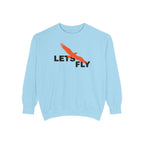 Let's Fly Sweatshirt — Graphic Bird Crewneck for Adventure Lovers