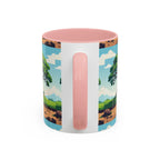 Oak Tree Scenic Accent Coffee Mug Nature Landscape 11/15oz