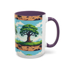 Oak Tree Scenic Accent Coffee Mug Nature Landscape 11/15oz