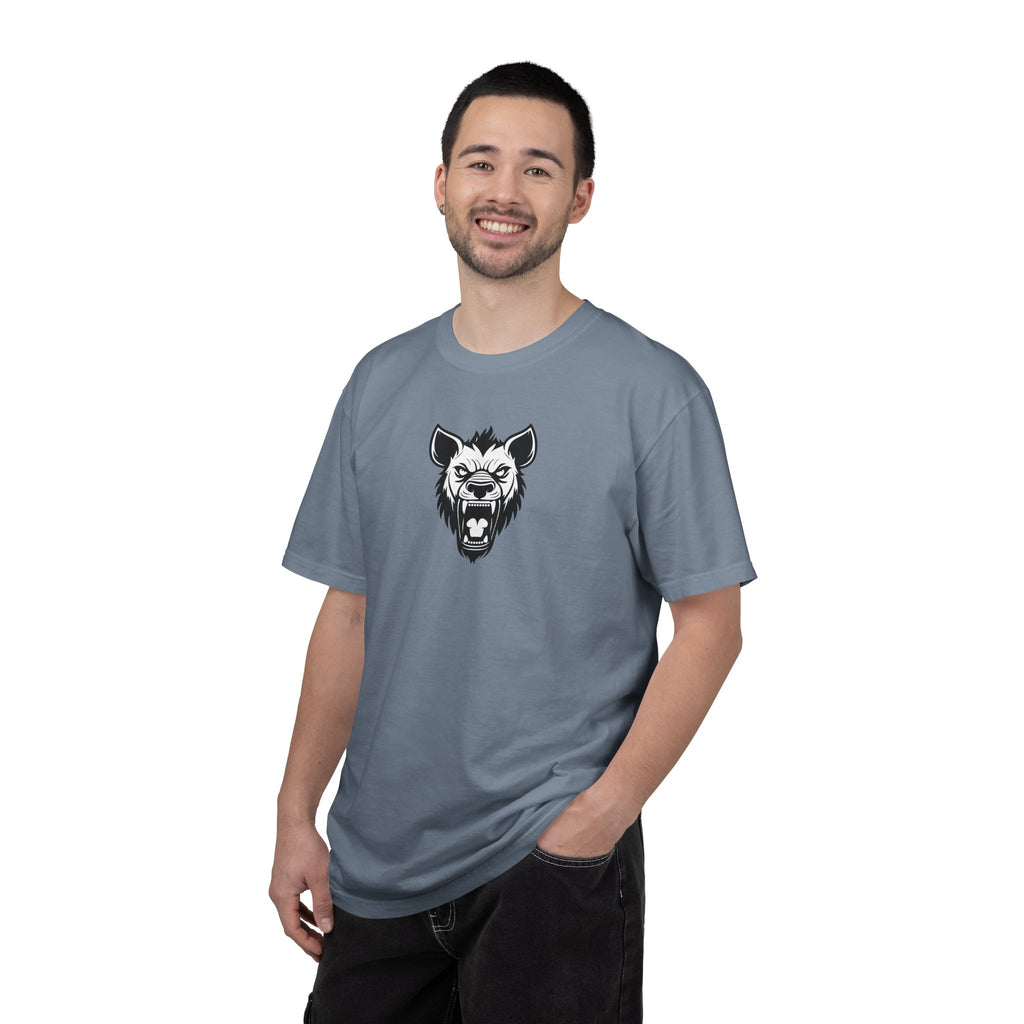 Hyena Graphic Tee Fierce Roaring Head Shirt