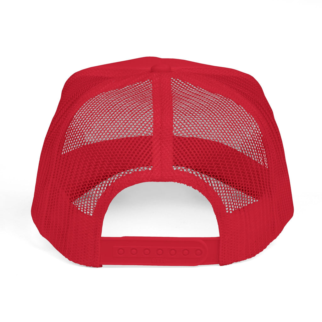 Sunset Bird Trucker Cap | Minimal Nature Logo, Mesh Back Hat