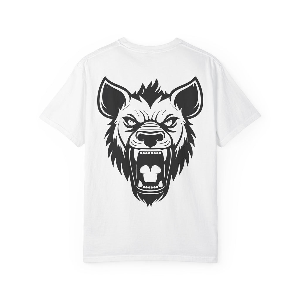 Hyena Graphic Tee Fierce Roaring Head Shirt