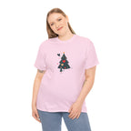 Christmas Tree Tee — Cute Heart Holiday T‑Shirt
