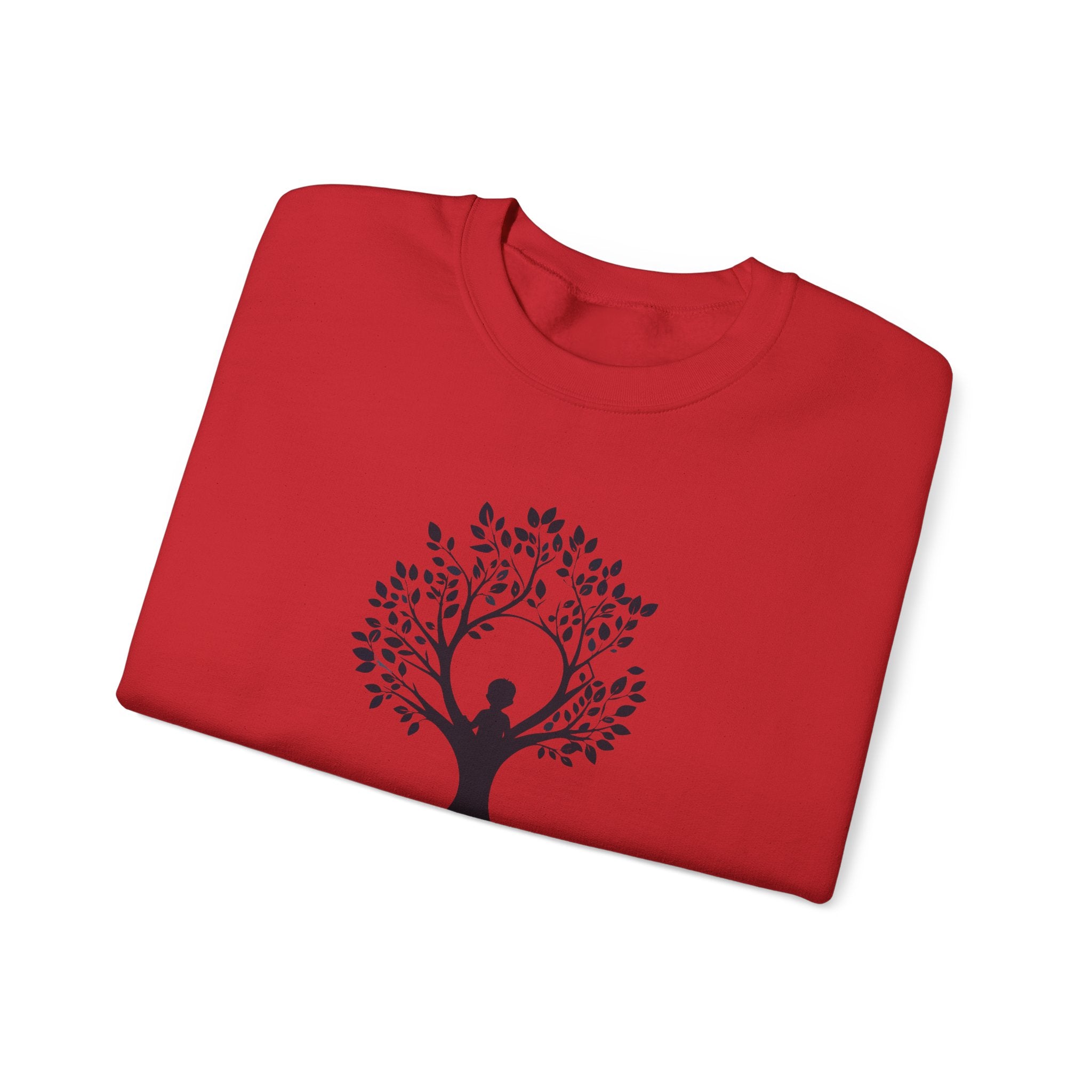 Crewneck Sweatshirt Tree of Life Yoga Silhouette
