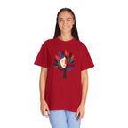 Tree of Faces T-Shirt Colorful Abstract Tree Graphic Tee