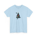 Christmas Tree Tee — Cute Heart Holiday T‑Shirt
