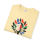 Tree of Faces T-Shirt Colorful Abstract Tree Graphic Tee