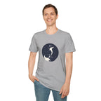 Fox Moon T‑Shirt Minimal Night Sky Fox Graphic Tee