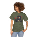Monster Face T-Shirt Scary Creepy Graphic Tee (Halloween)