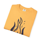 Flame Emblem T-Shirt Minimal Fire Graphic Tee