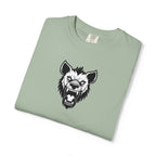 Hyena Graphic Tee Fierce Roaring Head Shirt
