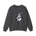 Corgi Playing Guitar Sweatshirt Cute Musical Dog Crewneck