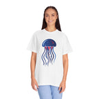 Jellyfish Graphic T-Shirt Nautical Ocean Sea Life Tee