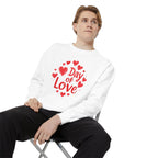 Heart Day Unisex Sweatshirt - Day of Love Design