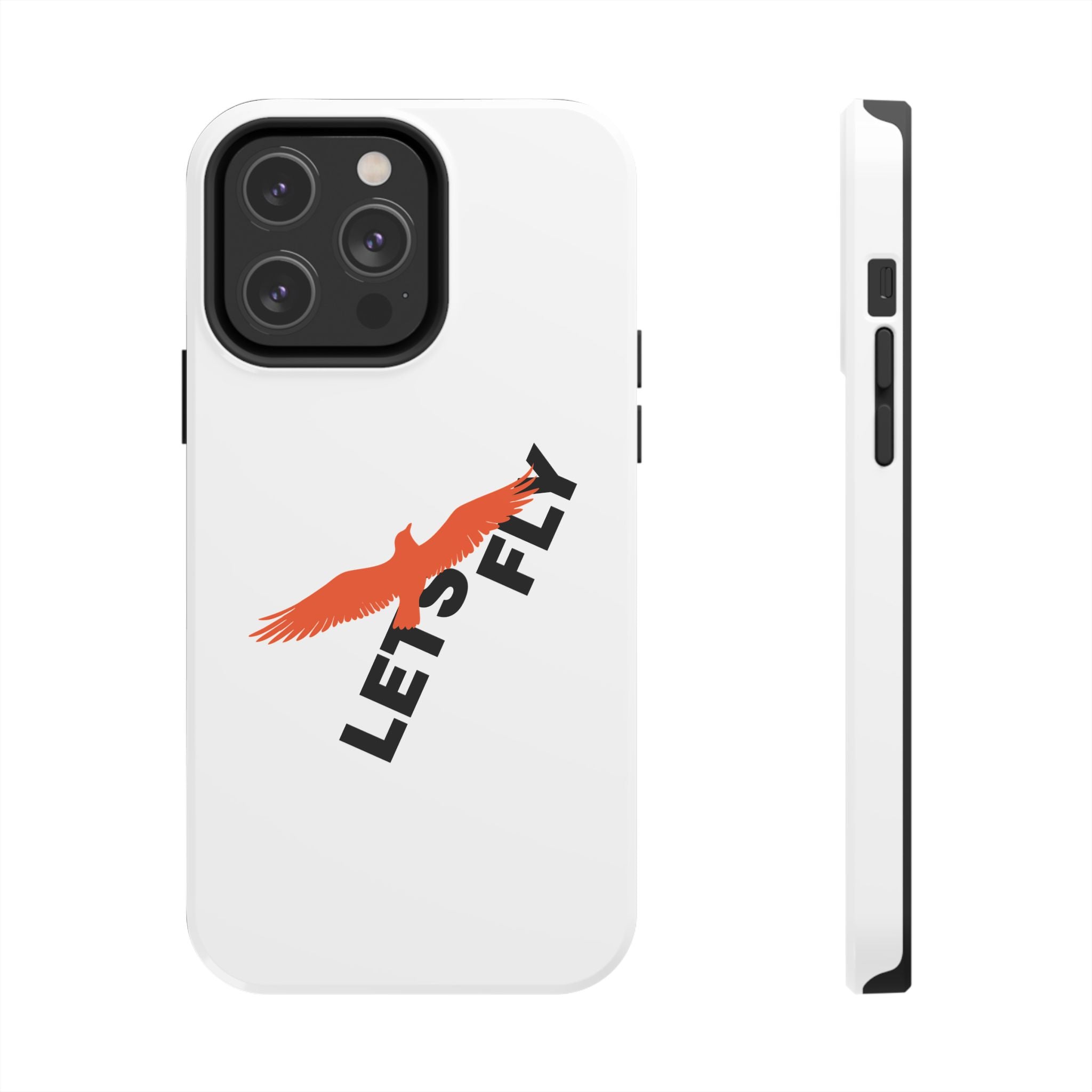 Hard Phone Case — Let’s Fly Eagle Graphic