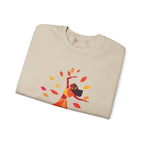 Autumn Dance Sweatshirt Fall Leaves Dancer Graphic Crewneck