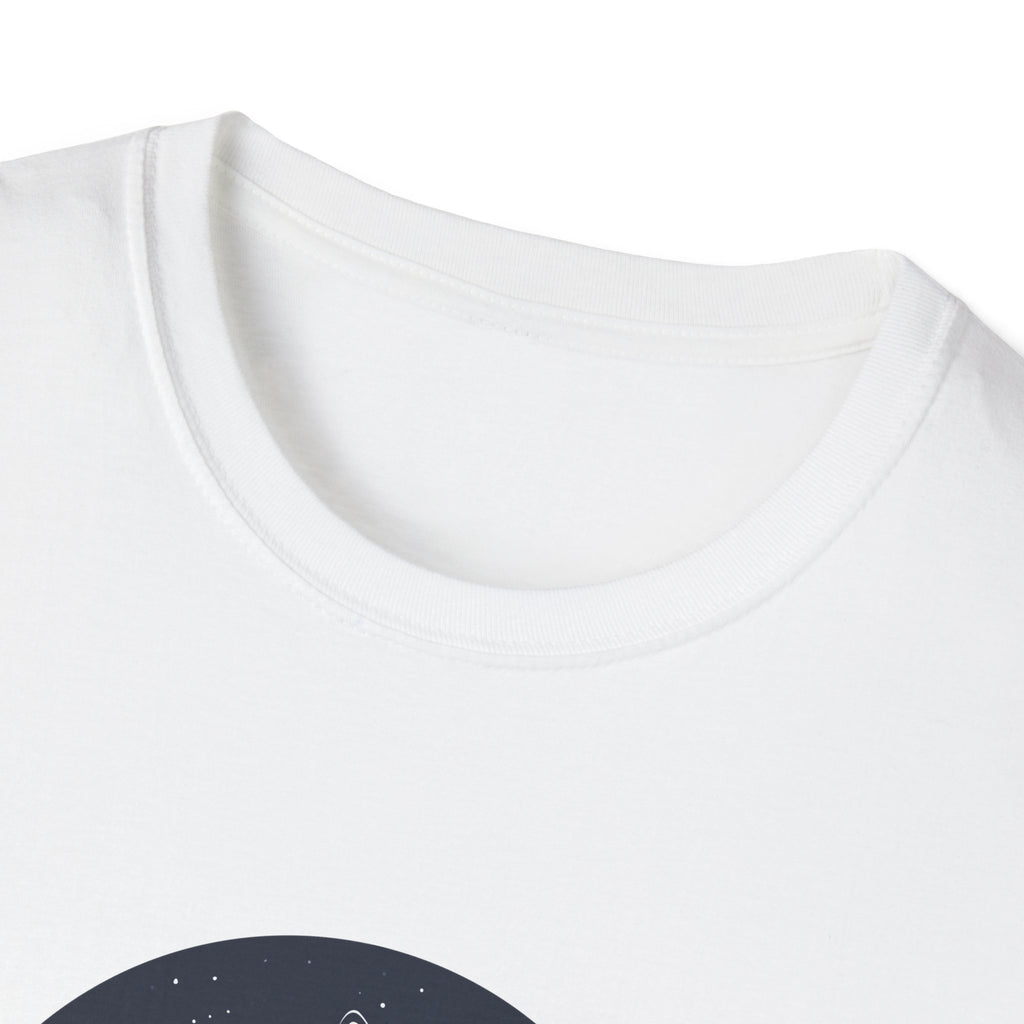 Fox Moon T‑Shirt Minimal Night Sky Fox Graphic Tee